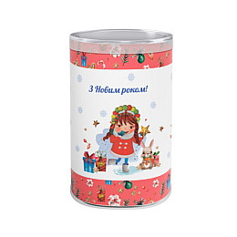Новогодний подарок в пластиковой упаковке №3 300 г. (Премиум)