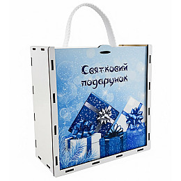 Новогодний подарок в упаковке из дерева №14 2000 г. (Люкс)