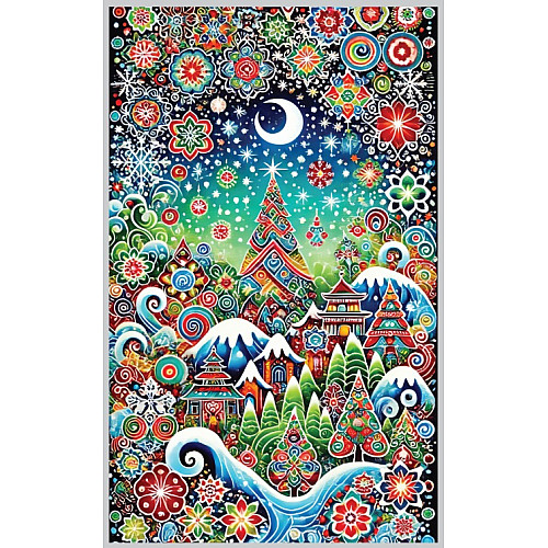 Новогодний подарок в пакете №8 800 г. (Люкс)