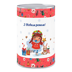 Новогодний подарок в пластиковой упаковке №3 300 г. (Премиум)