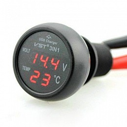 Термометр вольтметр VST 706-5 USB