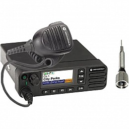 Цифровая радиостанция Motorola DM4600e VHF AES 256 и антенной 50см