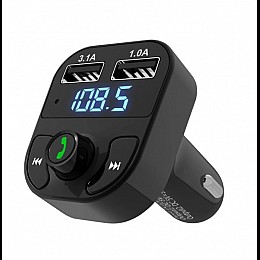 ФМ модулятор FM трансміттер CAR X8 з Bluetooth MP3 (X8)