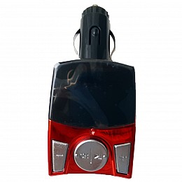 Автомобильный FM модулятор 990 USB/micro SD от прикуривателя Red (av038-hbr)