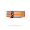 Светоотражающий браслет повязка на руку GymBeam с рефлектором кислотно оранжевый