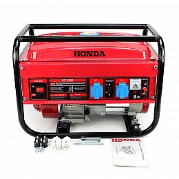 Генератор электричества тихий Honda PT-3300 3.3 кВт с медной обмоткой до 15 часов работы ручной стартер (1905617281)