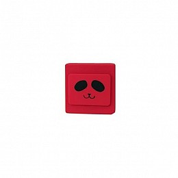 Захисна накладка на вимикач Shiny KG033 8.5х8,5 см Червона