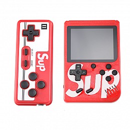 Портативная игровая ретро приставка Sup SEGA 8bit Game Box с джойстиком Красный (104)