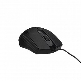 Провідна оптична миша для гри Jeqang JM-029 1200 DPI USB Чорна