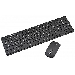 Беспроводные клавиатура и мышь RIAS K06 Black (3sm_543787105)