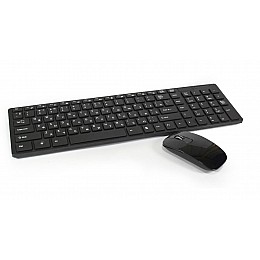 Беспроводный комплект клавиатура и мышка UKC K06 Черный (np2_0544)