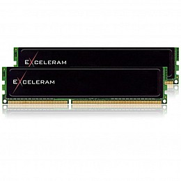 Оперативна пам'ять для комп'ютера DDR3 8GB (2x4GB) 1600 МГц Чорний Сарк eXceleram (E30173A)