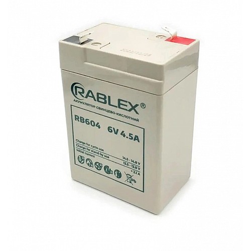 Аккумулятор Rablex RB604 6V/4,5Ah