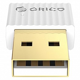 USB Bluetooth адаптер беспроводной передатчик для компьютера Orico bluetooth 5.0 BTA-508-WH Белый