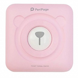 Мобільний принтер для телефона PeriPage A6 Рожевий (100336)
