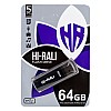 Флеш пам'ять Hi-Rali Stark USB 2.0 64GB Black