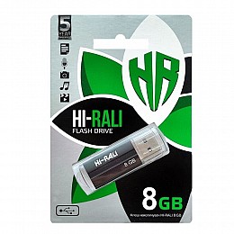 Флеш пам'ять Hi-Rali Corsair USB 2.0 8GB Black
