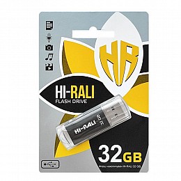 Флеш память Hi-Rali Rocket USB 2.0 32GB Black
