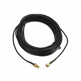 Антенний кабель - подовжувач з роз'ємами SMA Unitoptek PR-SMA-1 довжиною 1 метр (100085)