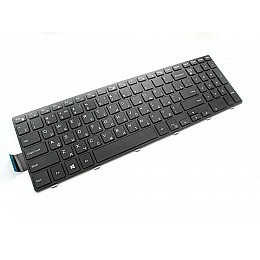 Клавиатура для ноутбука без рамки DELL Inspiron 3721 5721 Black RU