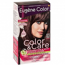 Стійка фарба Eugene Perma Eugene Color Колор і Догляд 5*5 Світлий Шатен Червоне Дерево 125 мл (000011601)