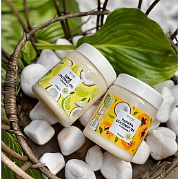 Ароматизированное масло для лица, тела и волос Top Beauty банка 250 мл Papaya-Coconut