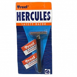 Класичний бритвений станок Treet Hercules. Упаковка: 1 станок + 2 леза Treet Platinum (2011)