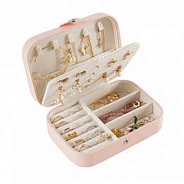 Шкатулка Casegrace SP-01161 Pink 16*11*5 см для украшений и ювелирных изделий портативная (12182-72267)