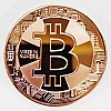 Монета сувенирная Eurs Bitcoin Медный цвет (BTC-M-2)