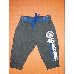 Спортивні штани для хлопчика на манжеті Mine 80-86 см Сірий (ю121)