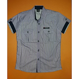 Рубашка для мальчика Mine 134-140 см Серый (ю112)