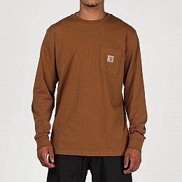 Свитшот Carhartt WIP Pocket Sweatshirt K126 Hamilton Brown L