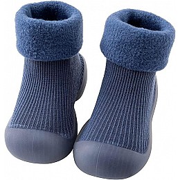 Носочки-ботиночки для малышей с не скользящей подошвой 2Life 20/21 12,5 см Синий (vol-9235)