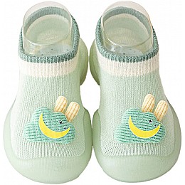Носочки-тапочки для малюків з несковзаючою підошвою 2Life 20/21 12,5 см М'ятний (vol-10162)