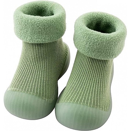 Носочки-ботиночки для малюків з несковзаючою підошвою 2Life 20/21 12,5 см М'ятний (n-9229)