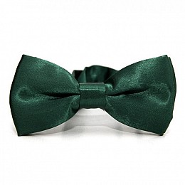 Детская галстук-бабочка Gofin Глянцевая Зеленая Ddb-29033