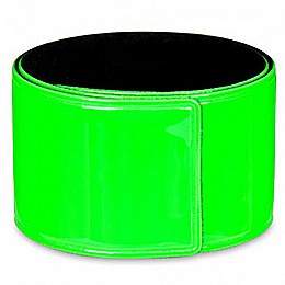Световідбиваючий кольоровий сліпий браслет-флікер Refloactive Зелений (FTFLKOP-gr)