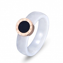 XII кольцо керамическое белое Berkani ТA27862