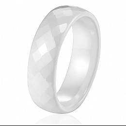 Кольцо керамическое RombiKo White Berkani ТA27858