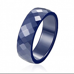 Кольцо керамическое RombiKo Blue Berkani ТA27857