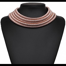 Украшение на шею ожерелье roze gold Berkani ТBB27576