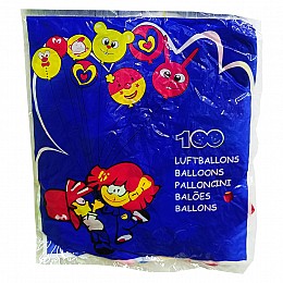 Воздушні кульки "Пастель" Bambi 11-87, мікс кольорів, 100 штук.
