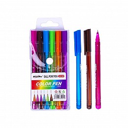 Набір ручок масляних Bambi 4432-6SP 6 кольорів