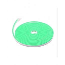 Неоновая гибкая лента силиконовая герметичная LED Neon Flex 0764 12V-220V 5 м Зеленый