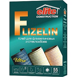 Клей для флізелінових шпалер Elite Construction FLIZELIN 300 г