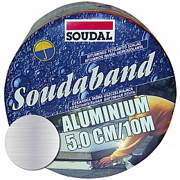 Лента бітумна герметизуюча алюмінієва SOUDABAND 5.0см/10м