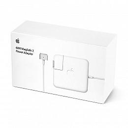 Сетевое зарядное устройство Apple MagSafe 2 60W (MD565CHA/A1435)- белый