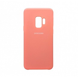 Чехол силиконовый Silicone Cover для Samsung Galaxy S9 SM-G960 Pink (GC-1003)