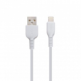 Кабель USB Hoco X13 USB - Lightning Білий