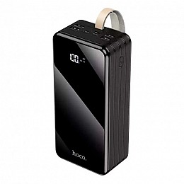 УМБ Hoco DB11 50000mAh 4хUSB /Type-C/Lightning 2.1A з ліхтариком black